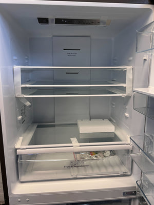 Stylish Silver Hisense Fridge with Water Dispenser โ Minor Scratches