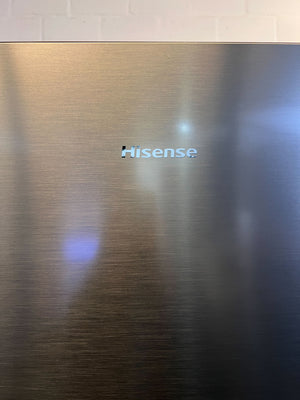 Stylish Silver Hisense Fridge with Water Dispenser โ Minor Scratches