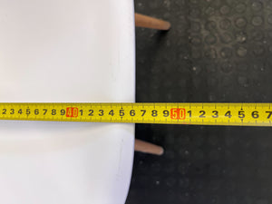 Stylish White Mid-Century Dining Chair