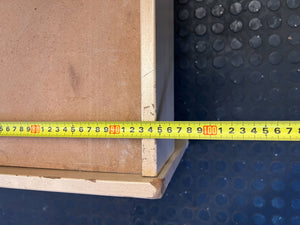 Stylish Wooden Baby Cot with Drawers | Light Natural Finish