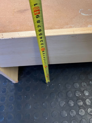 Stylish Wooden Baby Cot with Drawers | Light Natural Finish