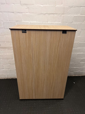 Stylish Wooden Office Desk with Storage β Folds Compact