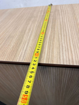 Stylish Wooden Office Desk with Storage β Folds Compact