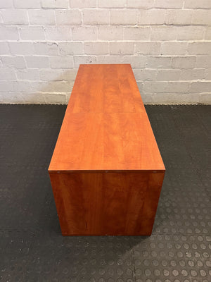 Stylish Wooden Sideboard with Glass Doors – Slight Scratches - REDUCED