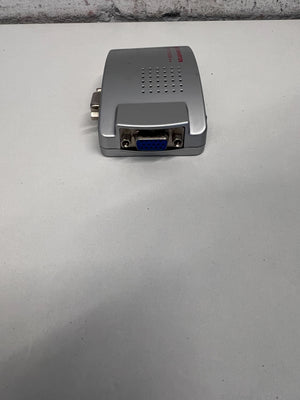 🖥️ VGA to Video Converter - Compact, Gray, Minor Scratches - 2ndhandwarehouse.com