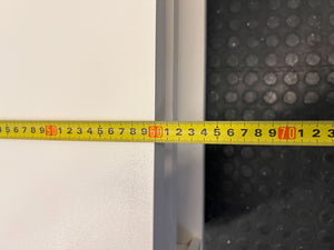 Versatile Cream TV Stand with Shelves - One side leg need to replace - 2ndhandwarehouse.com