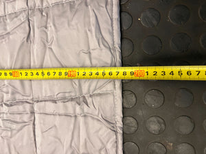 Versatile Grey Quilted Blanket/Duvet with Storage Bag - 2ndhandwarehouse.com