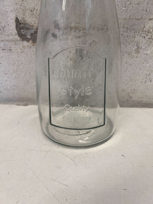 Versatile Humphrey Style Clear Glass Carafe - 2ndhandwarehouse.com