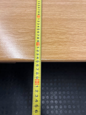 Versatile Light Wood Desk with 2 Drawers - Home Office & Study - Fair used - 2ndhandwarehouse.com