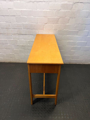 Versatile Light Wood Desk with Drawers - Fair used - 2ndhandwarehouse.com