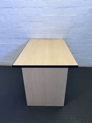 Versatile Light Wood Effect Training or Small Office Desk - 2ndhandwarehouse.com