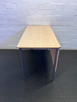 Versatile Light Wood Office Desk