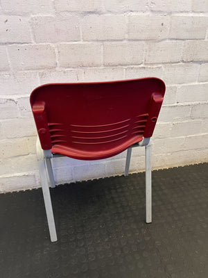 Versatile Retro Red Utility Chair