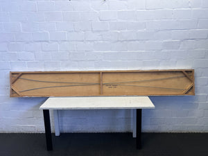 Vibrant Abstract Red Wall Art Panel