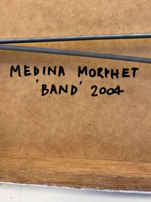 Vibrant Abstract Red Wall Art Panel