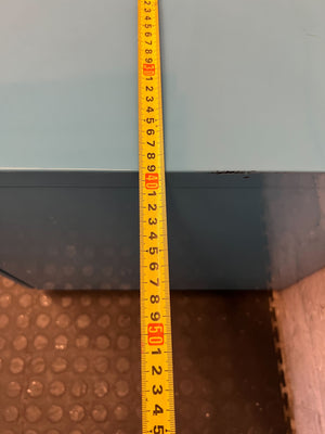 Vibrant Blue 2-Drawer Mobile Filing Cabinet - 2ndhandwarehouse.com