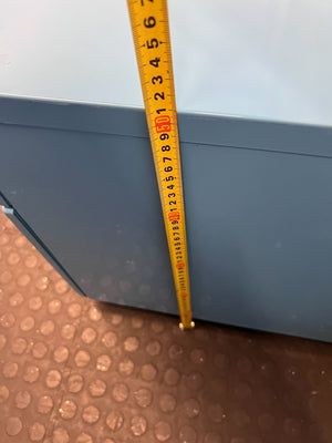 Vibrant Blue 2-Drawer Mobile Filing Cabinet - 2ndhandwarehouse.com