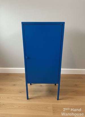 Vibrant Blue Metal Storage Cabinet Locker