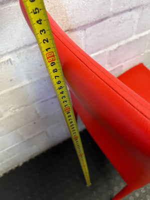 Vibrant Red Modern Dining & Accent Chair - 2ndhandwarehouse.com