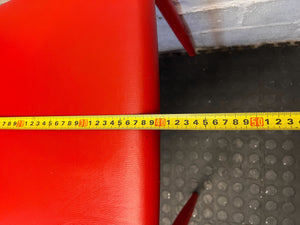 Vibrant Red Modern Dining & Accent Chair - 2ndhandwarehouse.com