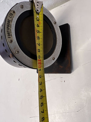 Vintage Fortiphone Microphone with Stand - Retro Studio Decor UNTESTED✨