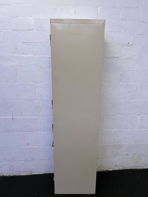 Industrial Two-Tier Metal Locker Storage Unit