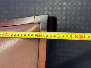 Vintage Ladder Back Dining Chair with Cabriole Legs