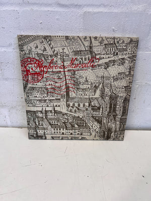 Vintage Marseille City Map Canvas Art