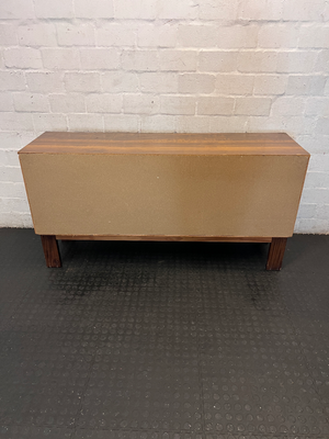 Vintage Mid-Century Style Sideboard with Storage & Red Lined Drawer - 2ndhandwarehouse.com