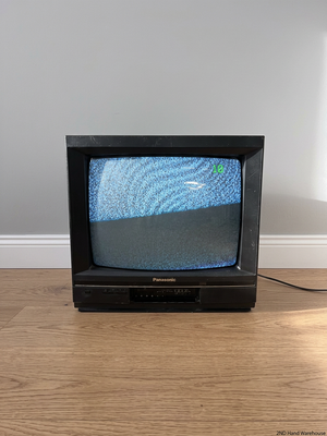 Vintage Panasonic CRT Television — Well Used Condition; No Aerial Included