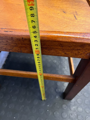 Vintage Solid Wood Slatted Back Dining Chair – Minor Scuffs