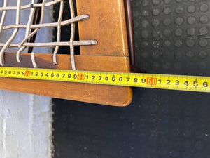 Vintage Wood Dining Chair with Caned Seat - Minor Wear - PRICE DROP