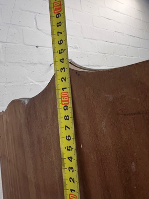 Vintage Wooden Dressing Table - Visible Edge Damage & Wear - 2ndhandwarehouse.com