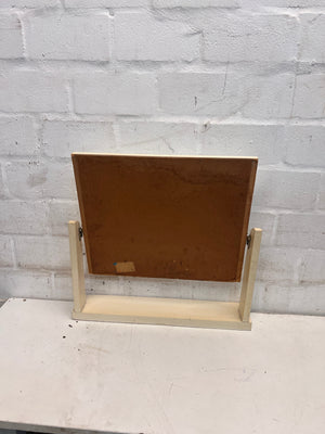 White Small Swing Mirror