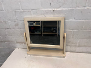 White Small Swing Mirror