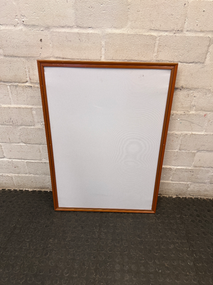 Wood-Toned Rectangular Picture Frame