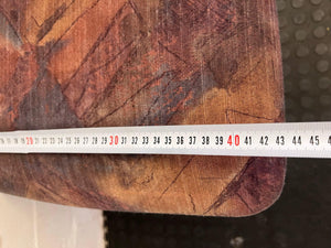 Wooden Frame & Printed Cushioned Dining Room Chair