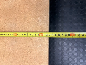 Wooden Single Bed Frame with Spring Base — Worn and Old Condition