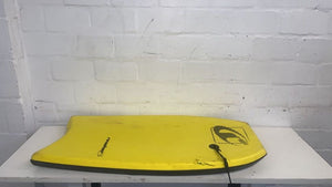 Yellow Revolver Body Board (Slight Damage)