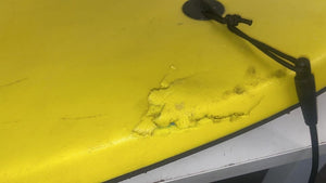 Yellow Revolver Body Board (Slight Damage)