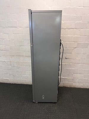 Silver Defy Top Freezer Fridge — Working Well; Well Used Exterior – side view