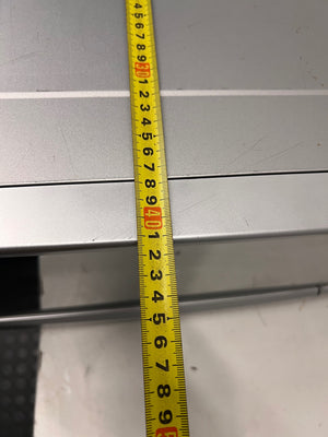 AEG Silver Countertop Microwave — Good Working Order – depth measurement