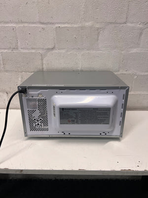 AEG Countertop Microwave with Mirrored Finish — Working; Well Used Condition – back view