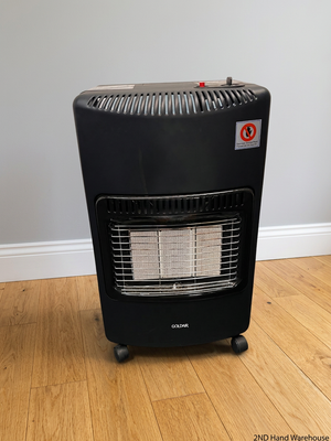 Goldair Portable Black 3-Panel Gas Heater — Good Working Order – styled product image