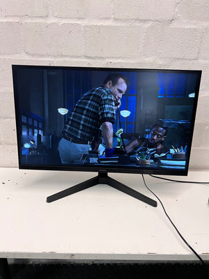 Samsung Widescreen Computer Monitor with V-Stand — Good Working Order – main front view