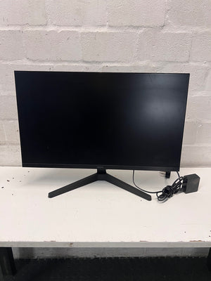 Samsung Widescreen Computer Monitor with V-Stand — Good Working Order – side view