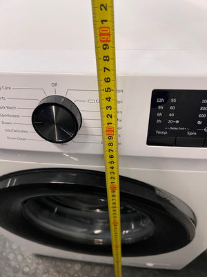 Hisense 6kg Front-Loader Washing Machine in White — Good Working Order; Well Used – height measurement