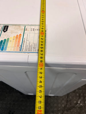 Hisense 6kg Front-Loader Washing Machine in White — Good Working Order; Well Used – width measurement