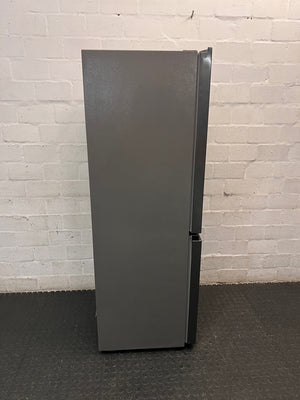 Hisense Grey Fridge Freezer with Water Dispenser — Good Working Order – top view