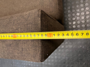 Button Tufted 2 Seater Couch with Wooden Legs – width measurement